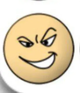 🌟 表情符号, 微笑, 得意的笑, 脸 telegram sticker