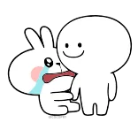 😭 Desenho animado, Chorando, Abraço, Kawaii, Fofo, Sticker whatsapp sticker