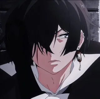🤨 anime, manga, character, portrait, man, anime character telegram sticker