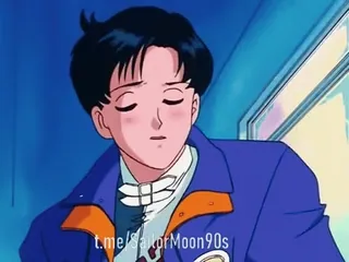 ☺ Mamoru Chiba Sailor Moon t.me/SailorMoon90s Sailor Moon, Anime, 90an, Karakter, Mamoru Chiba, Karakter anime telegram sticker