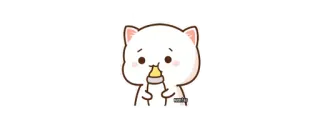 🍼 かわいい, カワイイ, 猫, 哺乳瓶 telegram sticker