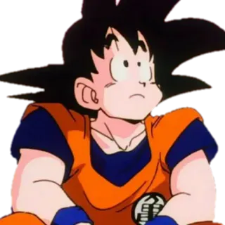 👀 Goku Dragon Ball 애니메이션, 소년, 만화, 드래곤볼, 손오공, 사이어인 telegram sticker