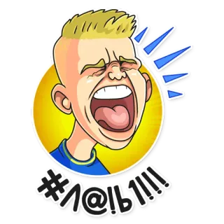 🤬 #\@\ การ์ตูน, โกรธ, ก้าวร้าว, ร้องไห้ telegram sticker