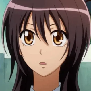 🍂 Misaki Ayuzawa Kaichou wa Maid-sama! Anime, Gadis, Kartun, Maid Sama, Misaki Ayuzawa, imut telegram sticker