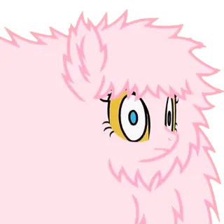 😲 pony, cartoon, pink, animal, equine, cute, fluffy telegram sticker