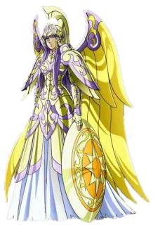💃 Athena Saint Seiya Anime, Manga, Personaje, Atenea, Armadura, Alas, Diosa telegram sticker