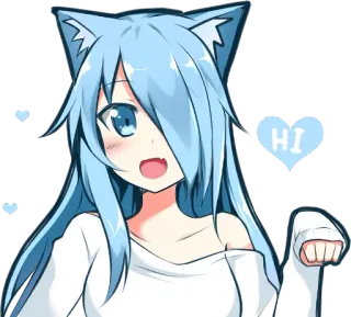 Mukineko telegram stickers