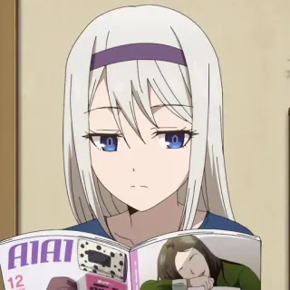 😒 Kei Shirogane Kaguya-sama: Love Is War Anime, Kei Shirogane, Kaguya-sama, Love is War, Manga, Schattig, Meisje, Karakter whatsapp sticker