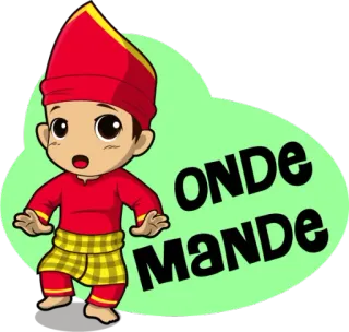 😱 ONDE MANDE telegram sticker