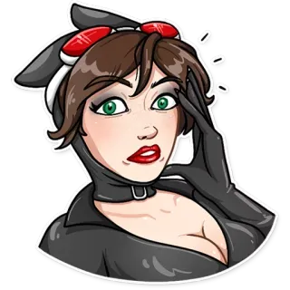 😳 Catwoman Catwoman, DC Comics, Superheld, Cartoon, Weibliche Figur telegram sticker