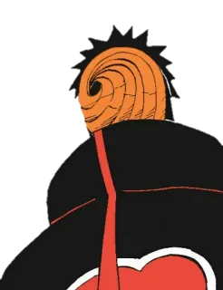 😄 Tobi Naruto tobi, naruto, anime, manga, personaje, enmascarado whatsapp sticker
