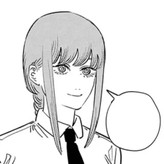 😊 Makima Chainsaw Man anime, manga, character, makima, chainsaw man telegram sticker