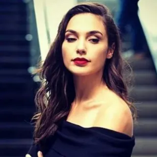 😌 Gal Gadot actress, woman, celebrity, portrait, beauty, Gal Gadot telegram sticker