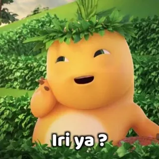 🙀 Iri ya? Cartoon, Figur, Karotte, Süß, Kawaii telegram sticker