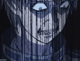😰 Anime, Mann, Brille, Verängstigt, Stress, Schock telegram sticker