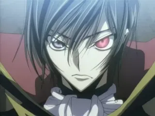 😐 Lelouch Lamperouge Code Geass Anime, Charakter, Lelouch, Code Geass, Ernst telegram sticker