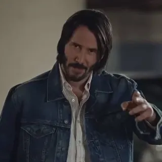 👈 keanu reeves, schauspieler, john wick, promi, filmstar telegram sticker
