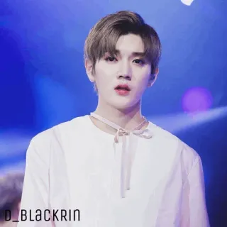✨ D_BLACKRIN K-Pop, Idol, Asiatisch, Porträt, Sänger, Schauspieler, Promi telegram sticker