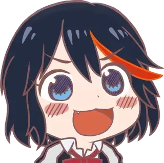 😃 Anime, Manga, Kreskówka, Postać telegram sticker