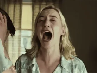 😭 t.me/ft_gif woman, yelling, screaming, expression, emotional telegram sticker