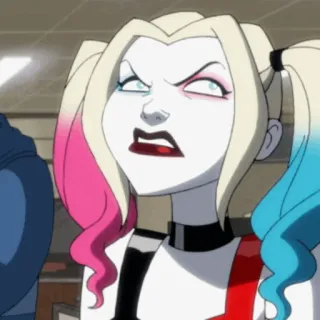 🎪 Harley Quinn 할리 퀸, dc 코믹스, 악당, 만화, 안티히어로 telegram sticker