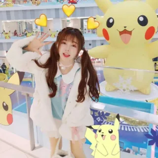 🍯 Pikachu Pokemon anime, dibujos animados, pokemon, pikachu, personaje, lindo, amarillo telegram sticker