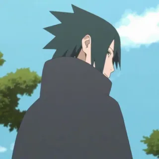 🀄️ Sasuke Uchiha Naruto Аниме, Манга, Ниндзя, Учиха, Саске telegram sticker
