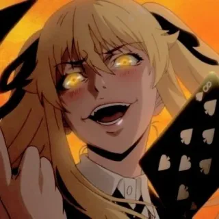 🦮 Mary Saotome Kakegurui Anime, Apuestas, Dibujos animados, Mary Saotome, Kakegurui telegram sticker