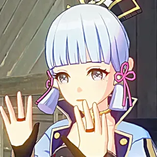 ❄️ Kamisato Ayaka Genshin Impact Anime, Video game, Kamisato Ayaka, Genshin Impact telegram sticker