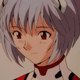 📓 Rei Ayanami Neon Genesis Evangelion Anime, Rei Ayanami, Evangelion, Charakter, Mädchen whatsapp sticker