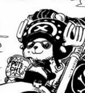 😎 POTE CHI Anime, Manga, Tier, Süß, Panda, Charakter telegram sticker