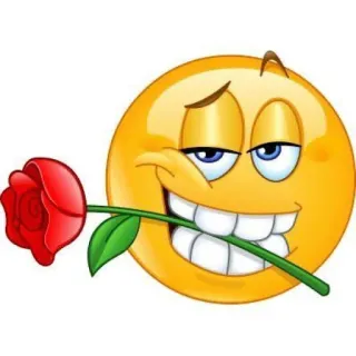 🌹 smiley telegram sticker