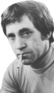 😒 homme, cigarette, portrait, fumeur, noir et blanc, personne telegram sticker