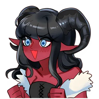 Гёрлз @Nyasticks whatsapp stickers
