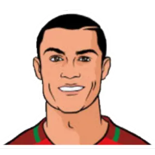 Ronaldo @StickersTv_StikerlarUz whatsapp stickers
