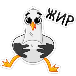Чайка Сэм (@TgSticker) telegram stickers