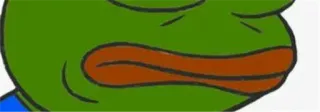 🐸 Pepe the Frog Мем, Интернет, Лягушка, Грустный, Пепе telegram sticker