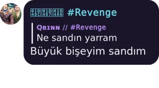 🤔 Ne sandın yarram
Büyük bişeyim sandım telegram sticker