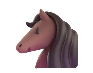 🐴 horse, animal, equine, mammal, mare, stallion telegram sticker