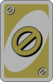 💛 uno, card, skip whatsapp sticker