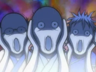 🔷 anime, shocked, screaming, panic, horror, scared telegram sticker