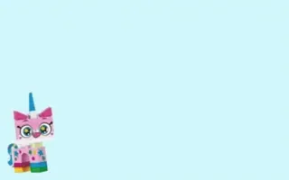 🔵 Unikitty Unikitty, Lego, Cartoon, Cute, Sticker telegram sticker