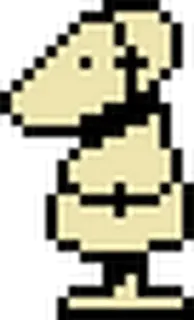🐮 esqueleto, huesos, pixel art, pixelado whatsapp sticker