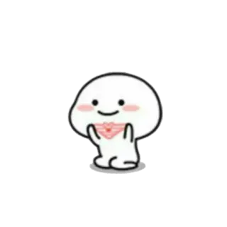 👙 cartoon, cute, character, heart telegram sticker