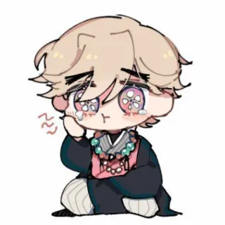 ⛓️ Anime, Manga, Weinend, Süß, Traurig, Chibi telegram sticker