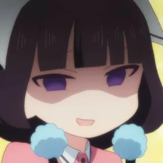 🍇 anime, cartoon, girl, face, expression, kawaii telegram sticker