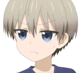 😒 Uzaki Hana Uzaki-chan Wants to Hang Out! Аниме, Манга, Узаки, Хана, Узаки-чан telegram sticker