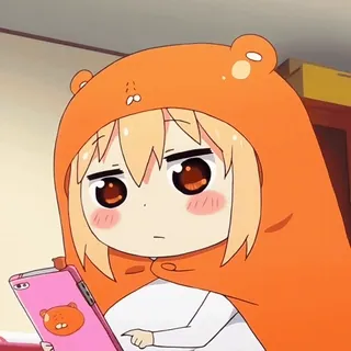 📞 Umaru Doma Himouto! Umaru-chan telegram sticker