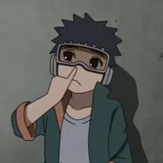 🌟 Obito Uchiha Naruto Anime, Naruto, Obito, Uchiha, Drôle whatsapp sticker