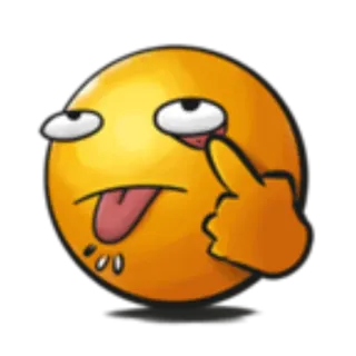 Crazy Emoji Sachet 1 by @oucheditor whatsapp stickers